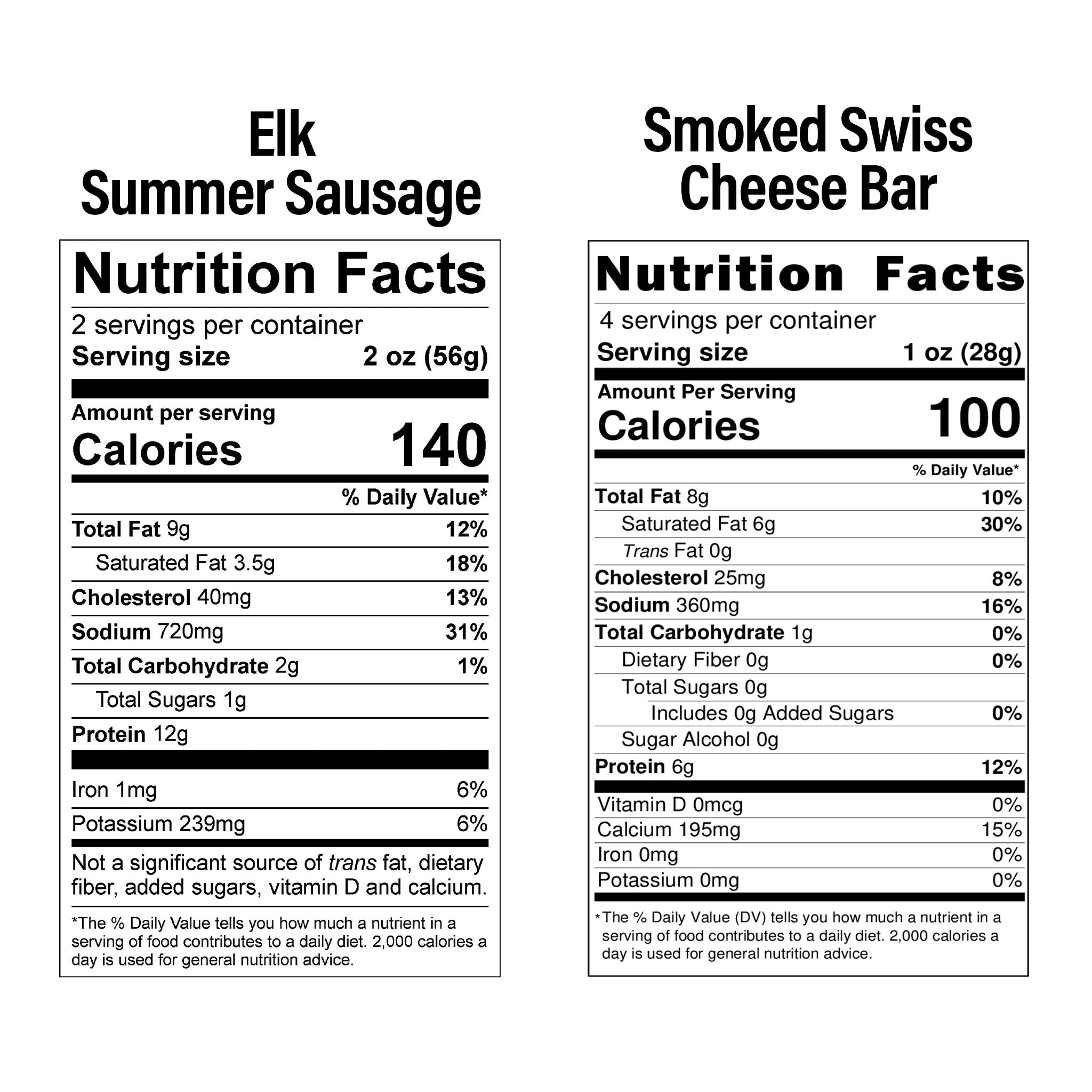 Elk & Smoked Swiss Cheese Wild Encounters