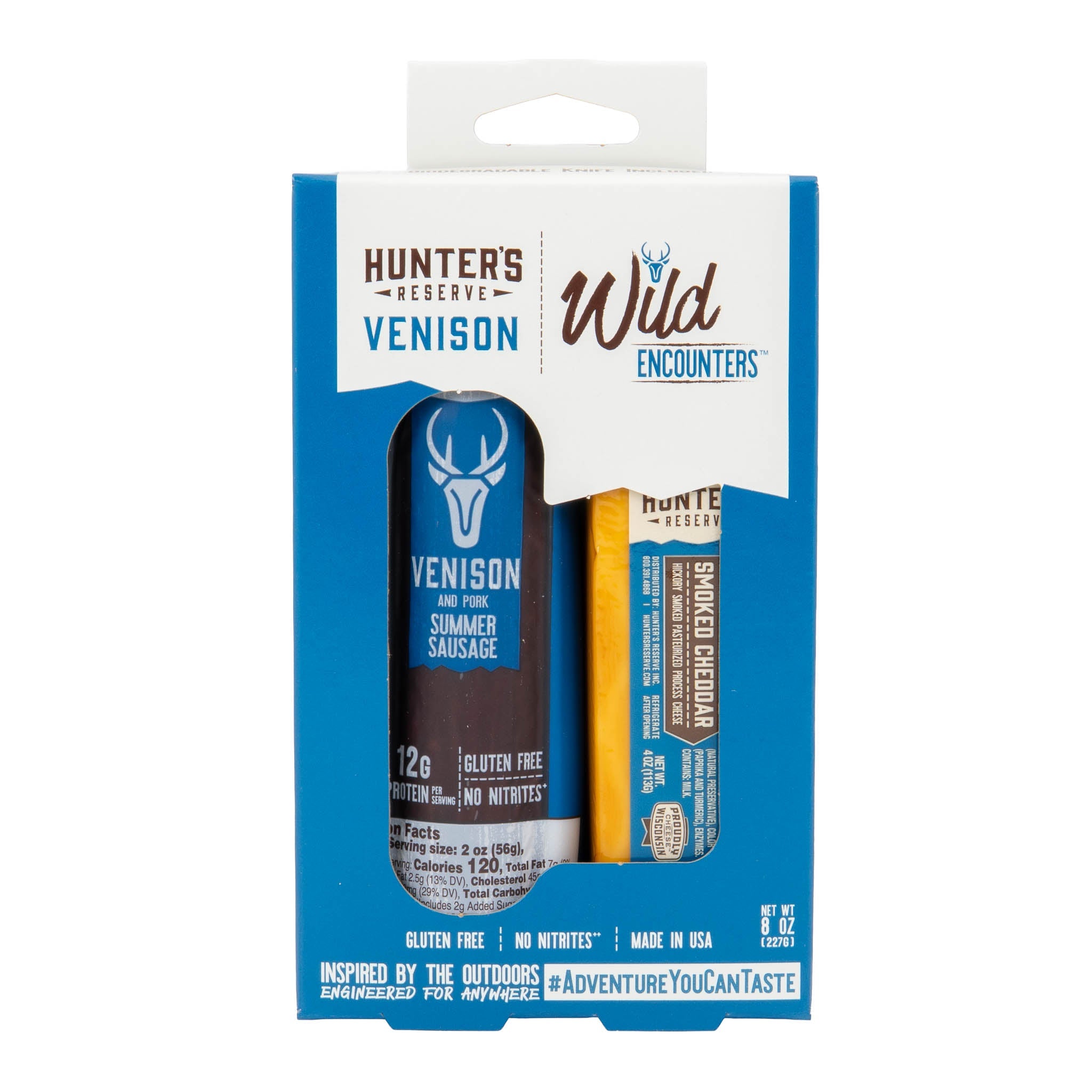 Venison & Smoked Cheddar Cheese Wild Encounters