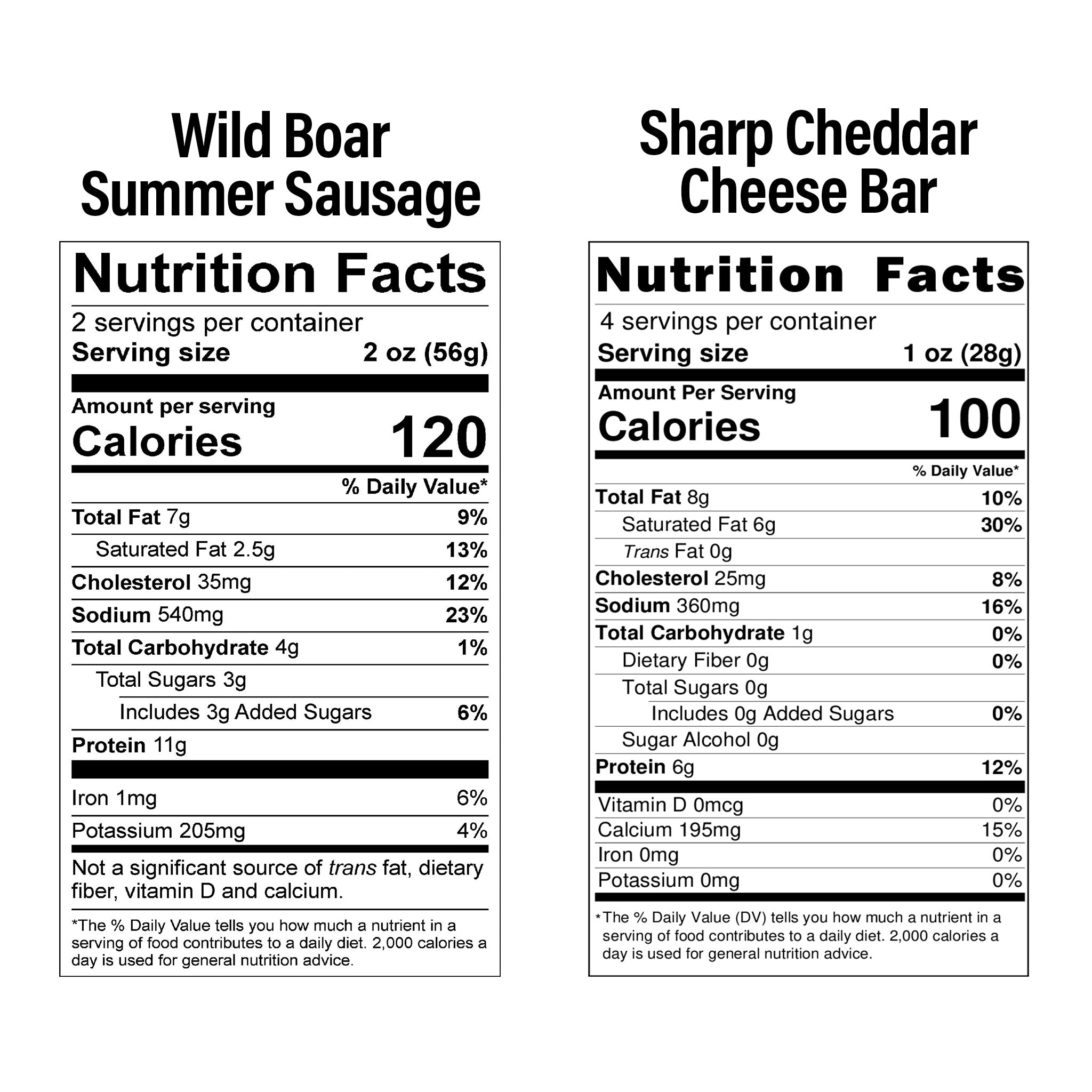 Wild Boar & Cheddar Cheese Wild Encounters