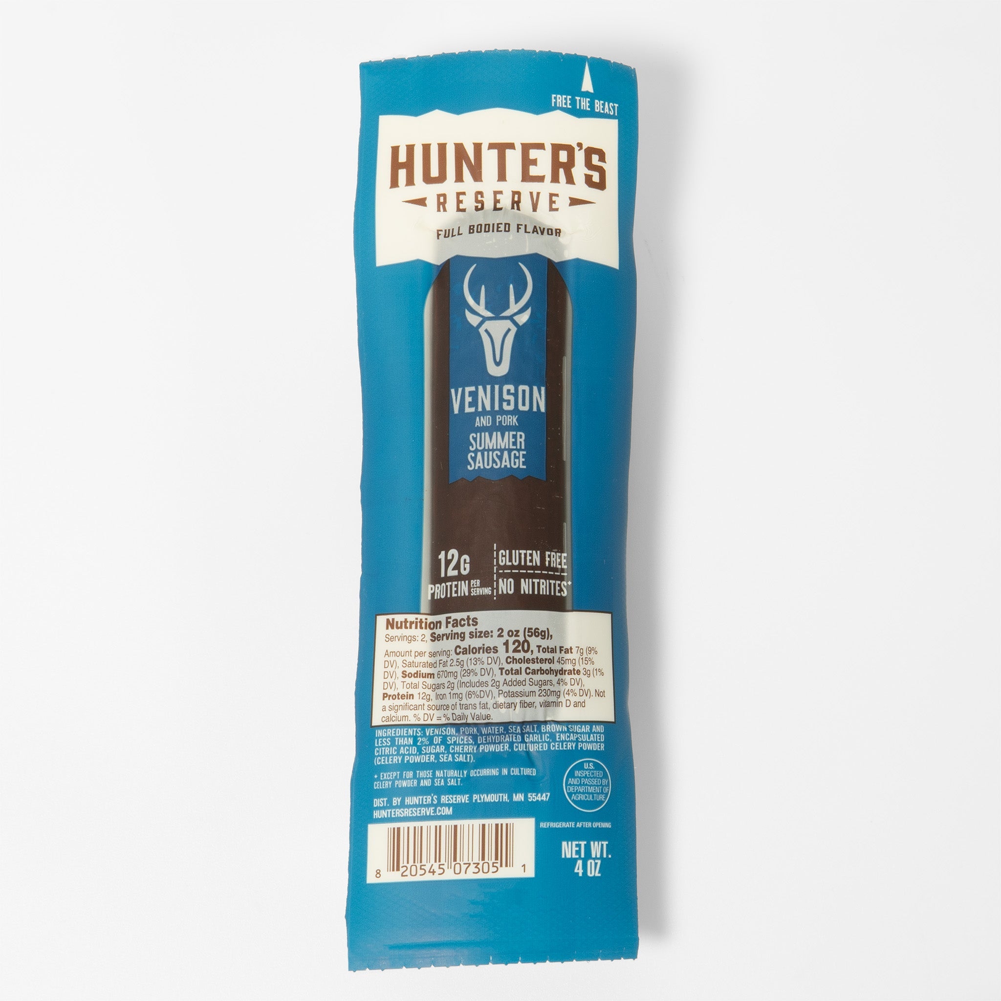 Venison 4oz Summer Sausage