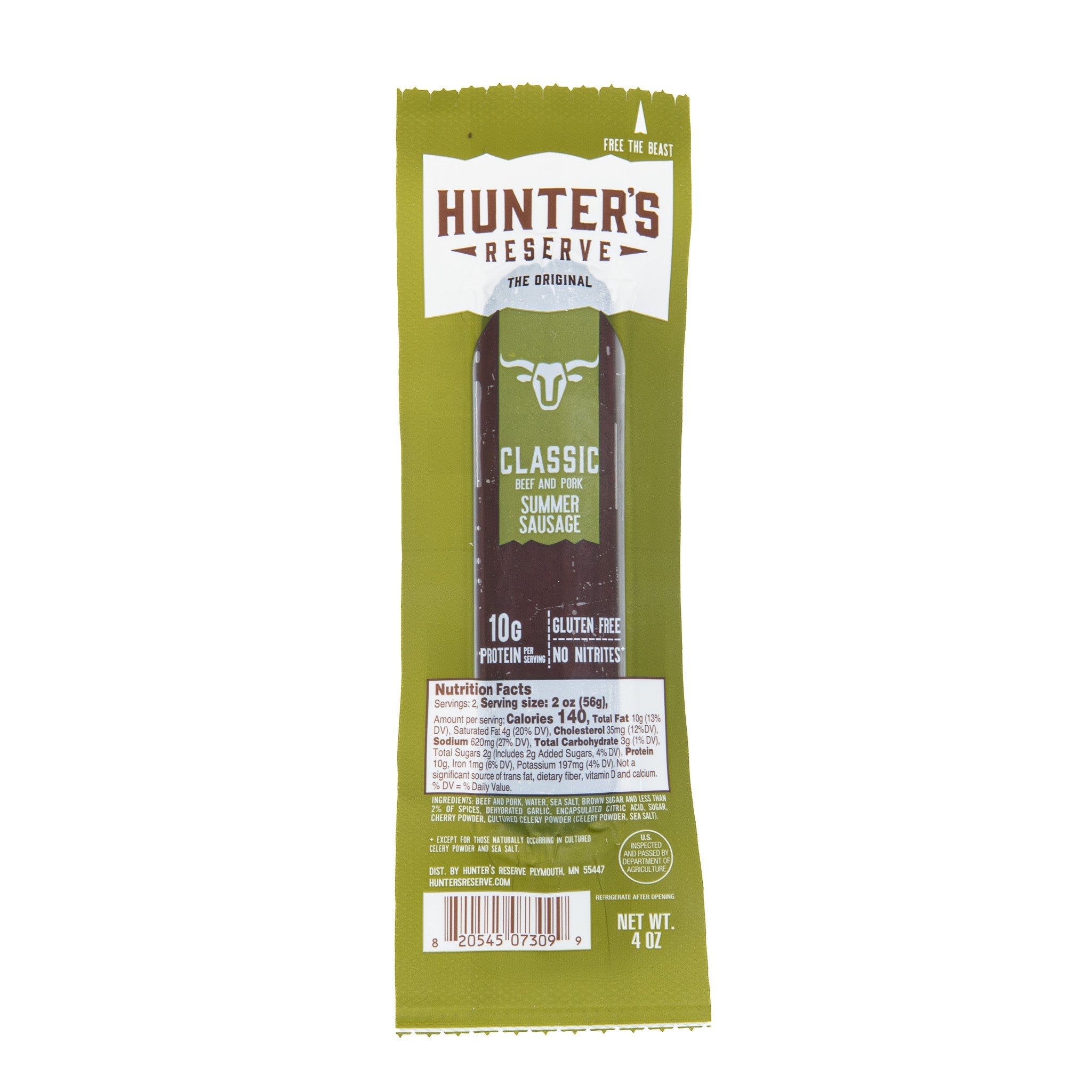 Classic Beef & Pork 4oz Summer Sausage