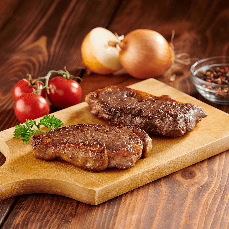 Bison NY Strip Four Pack