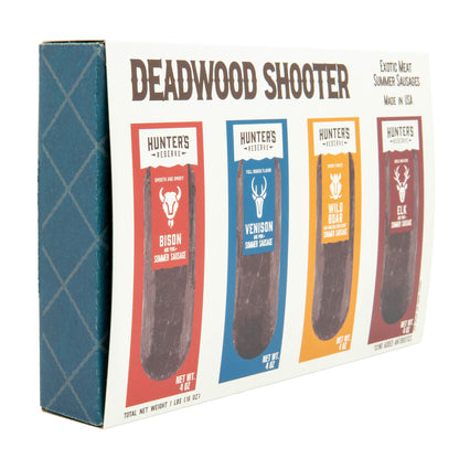 Deadwood Shooter Gift Box - Four 4oz Summer Sausages