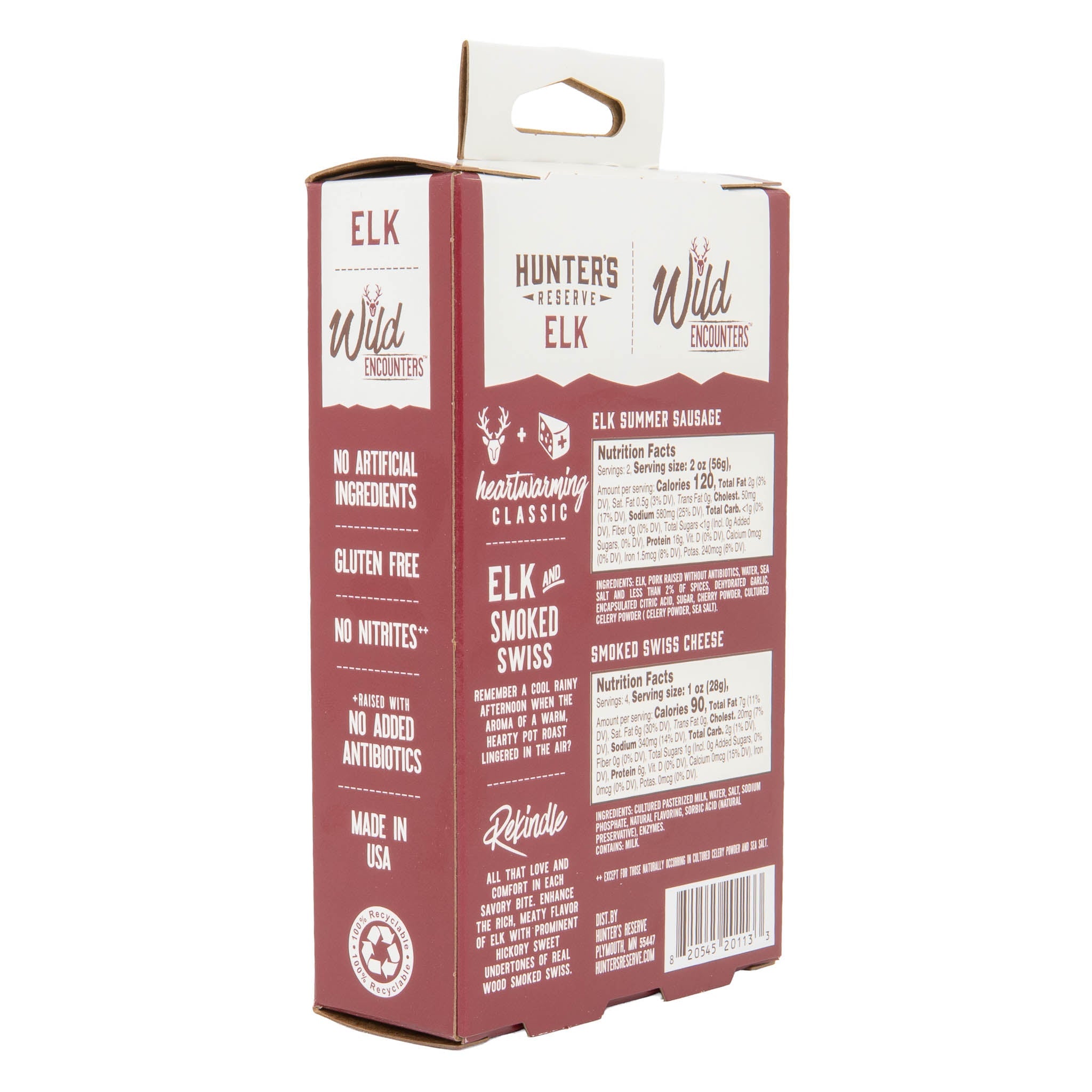 Elk & Smoked Swiss Cheese Wild Encounters