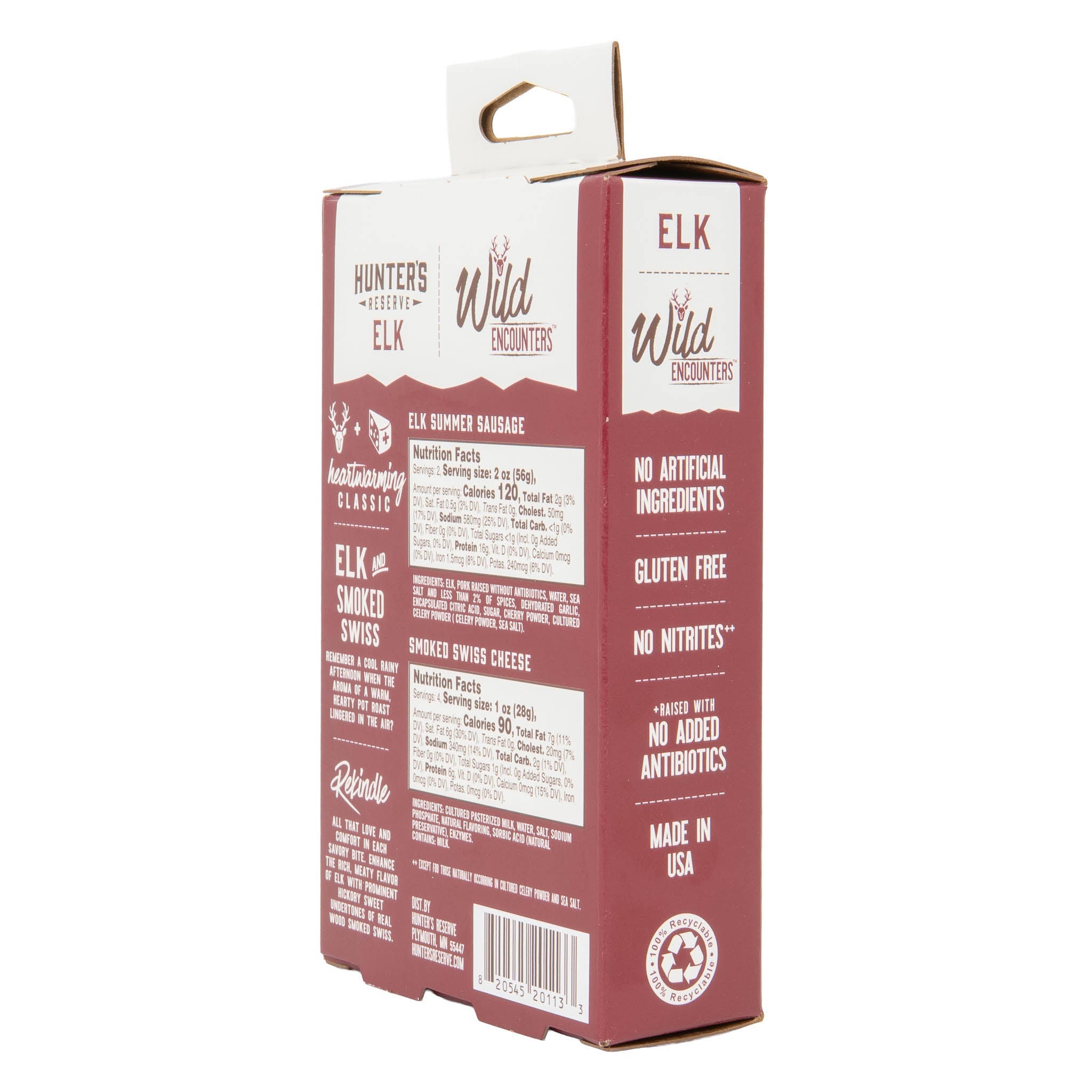 Elk & Smoked Swiss Cheese Wild Encounters