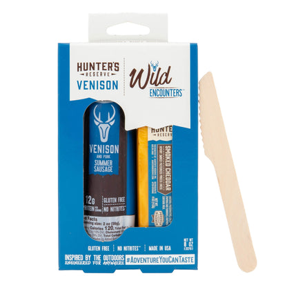 Venison & Smoked Cheddar Cheese Wild Encounters