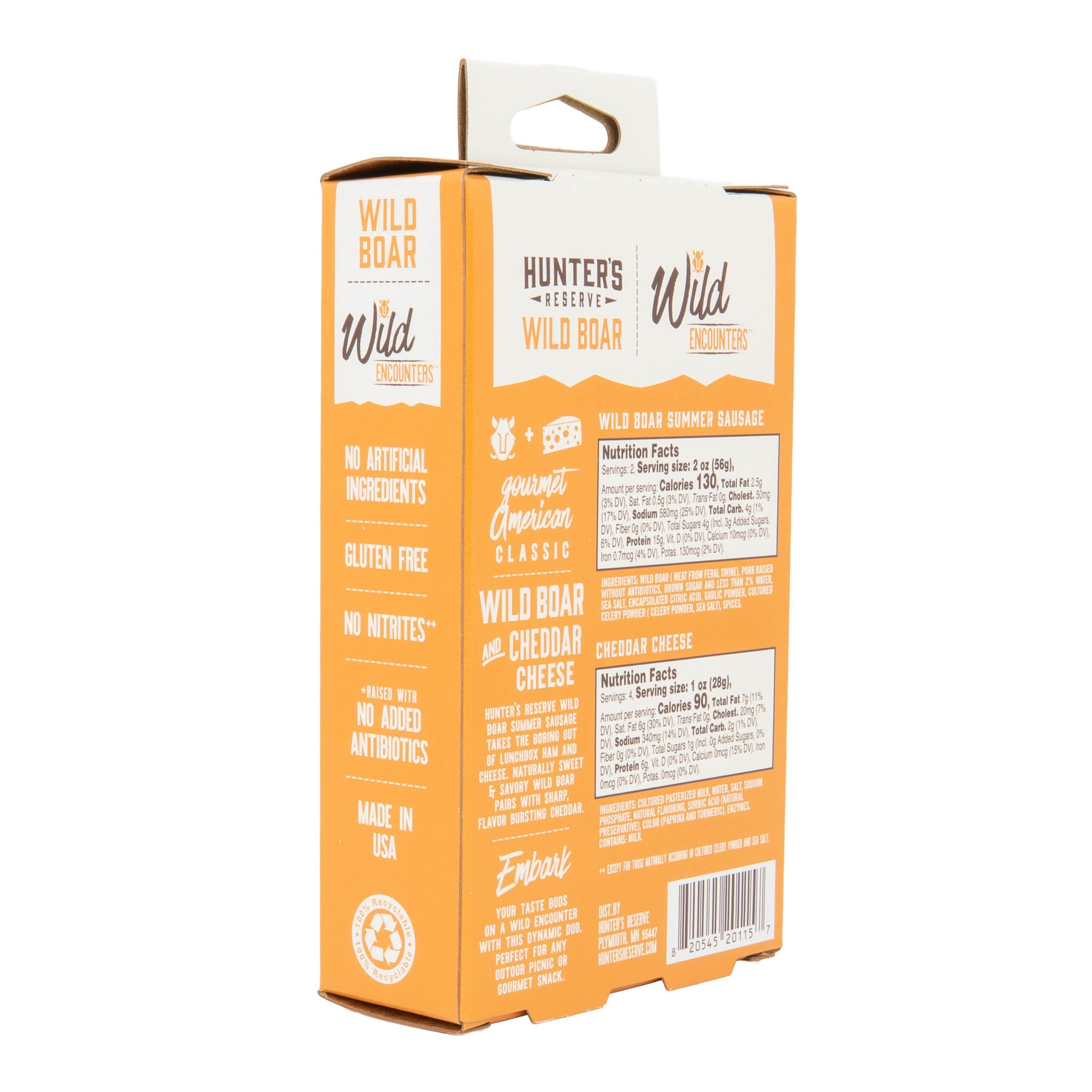 Wild Boar & Cheddar Cheese Wild Encounters