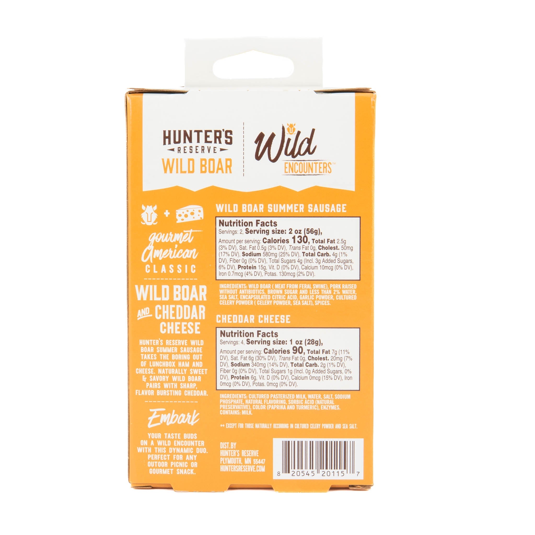 Wild Boar & Cheddar Cheese Wild Encounters