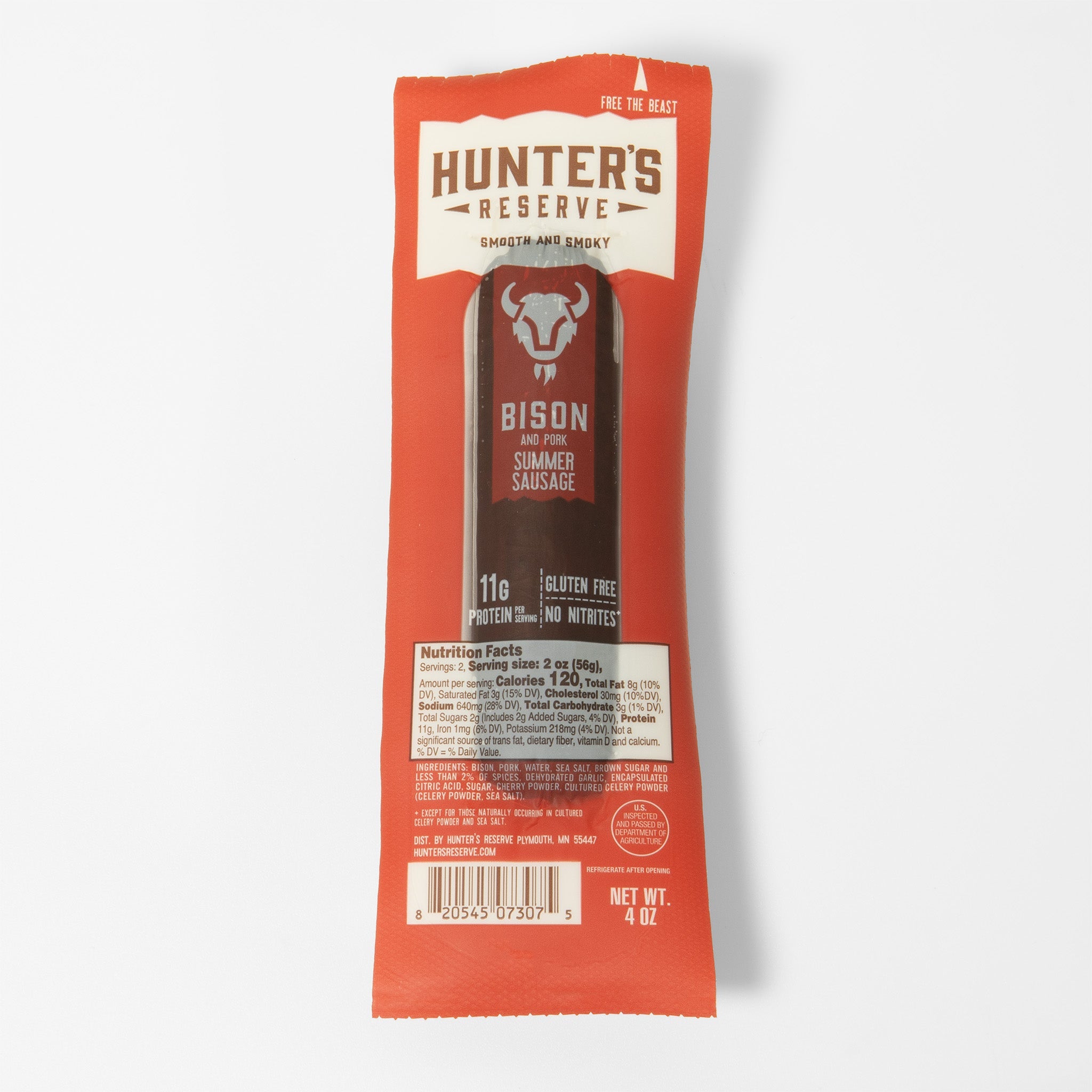 Bison 4oz Summer Sausage