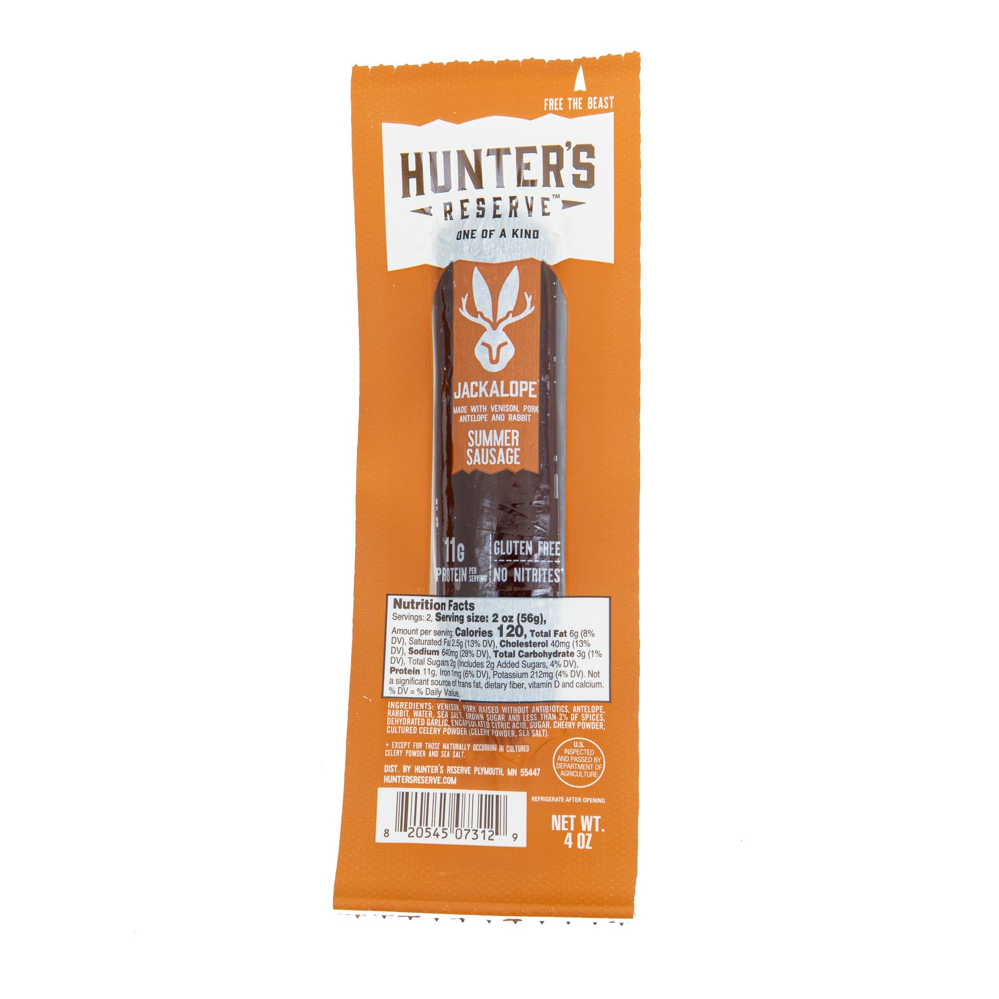 JACKALOPE 4oz Summer Sausage