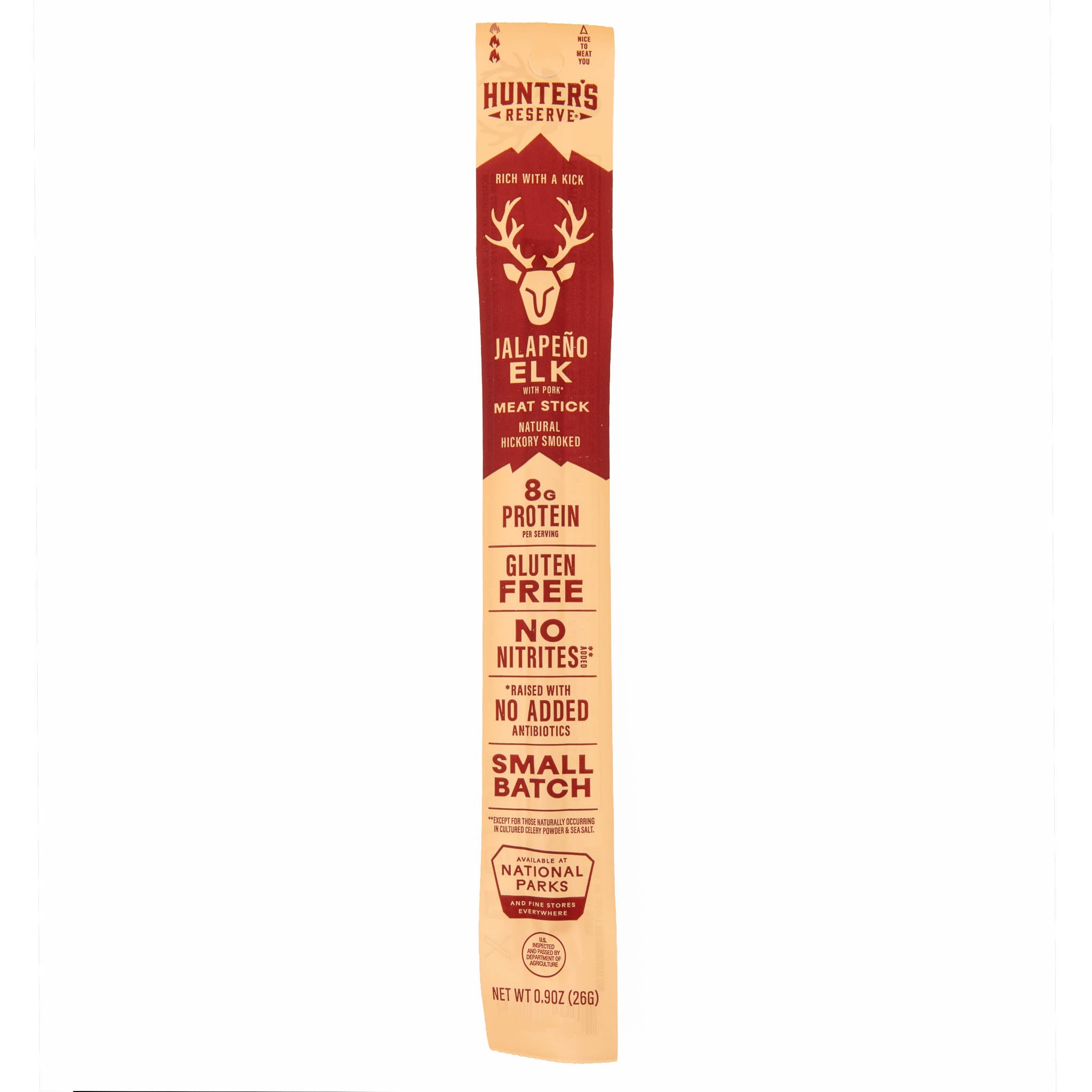 Elk Jalapeno .9oz Meat Stick